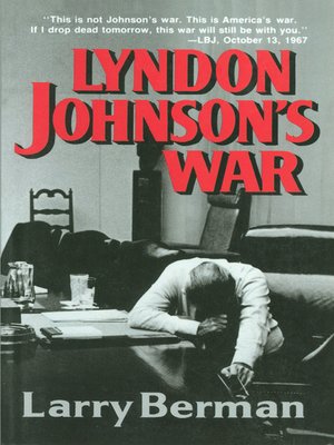 cover image of Lyndon Johnson's War